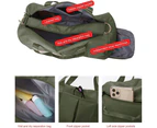 Sports Gym Bag With Shoe Bag Wet Bag Duffle Bag Waterproof Travel Bag For Women Men Army Army Green Travel Bag