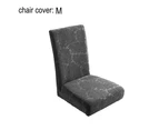 Chair Cover Removable Kitchen Chair Cover Restaurant, Hotel, Ceremonial Chair Cover Chair Cover Backrest Integrated-M