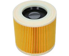 Cartridge Filter Compatible With Karcher Wd2.200 Wd3.500 Wet Dry Vacuum Cleaners