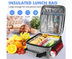 Lunch Bag, Insulated Lunch Box - Durable Insulated Lunch Bag Reusable Adults Tote Bag Lunch Box Lunch Bag