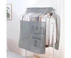 Dustproof Clothes Rack Cover Expandable Hanging Closet Cover Shoulder Three-Dimensional Dust Cover - 90*110Cm