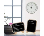 20 Pack Mini Chalkboards Signs With Liquid Chalk Marker, Small Wooden Chalkboard Labels With Support Easels, Fillet Display Board