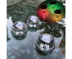 2 Pcs Floating Pool Lights Solar Battery Powered Flowers Inflatable Waterproof Glow Globe,Solar Floating Light