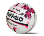 Buffalo Sports  International Pro Netball - White/Teal/Purple