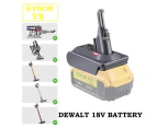 Dyson V8 Vacuum Battery Adapter To Dewalt 18V Li-Ion Battery