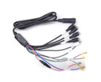 Elinz Power Harness for DVR9N Monitor 12V 24V 4 AV Inputs Bus Truck Caravan