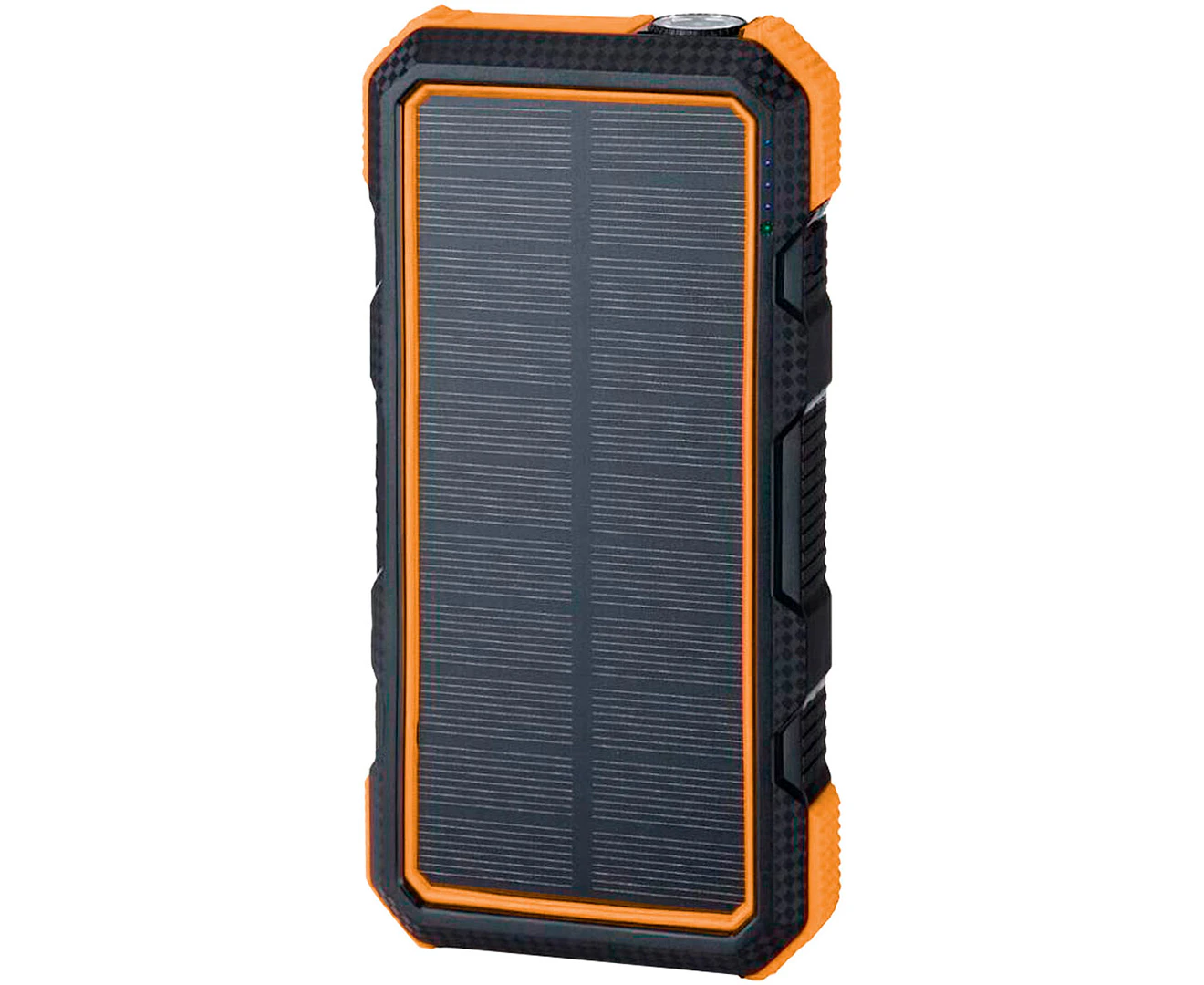 Maxxlee 20000mAh Qi Wireless Charger Solar Power Bank Orange