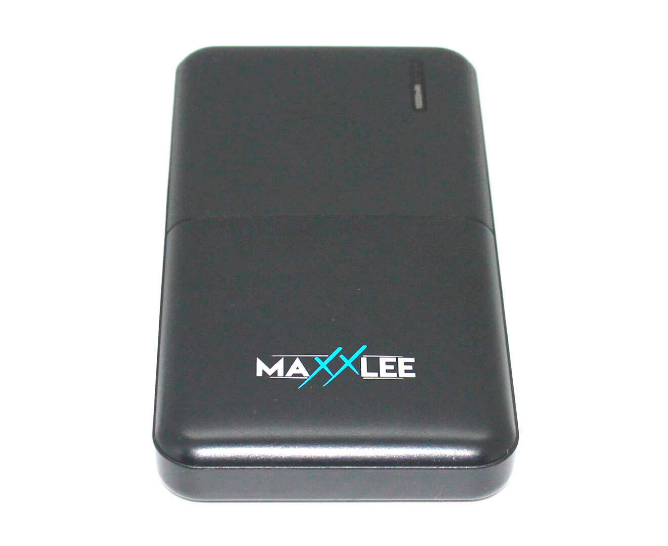 Maxxlee 10000mAh Power Bank Dual USB Output Black