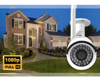 1080P Wireless WiFi Video IP Camera HD 2MP CCTV Outdoor IP66 Night Vision Extra Cam