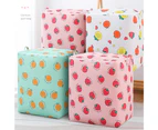 Freestanding Laundry Basket with Lid, Collapsible Zipper Clothes Storage Bag with Handle - 50*40*50cm Style3