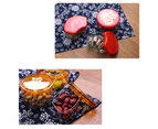 6 Compartment Fruit Plates Snack Food Storage Tray with Lid Cover Sugar Candy Box Home Living Room Wedding Party Decor