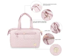 Baby Diaper Bag Tote Travel Nappy Bag,Pink