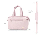 Baby Diaper Bag Tote Travel Nappy Bag,Pink