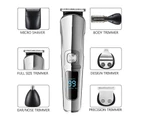 Multifunction Beard Hair Trimmer Waterproof 6 In 1 Hair Clipper Electric Razor for Men Grooming Kit
