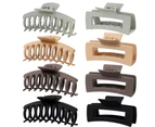 8 Pack Hair Claw Clips Hair Clips Jaw Clips for Women
