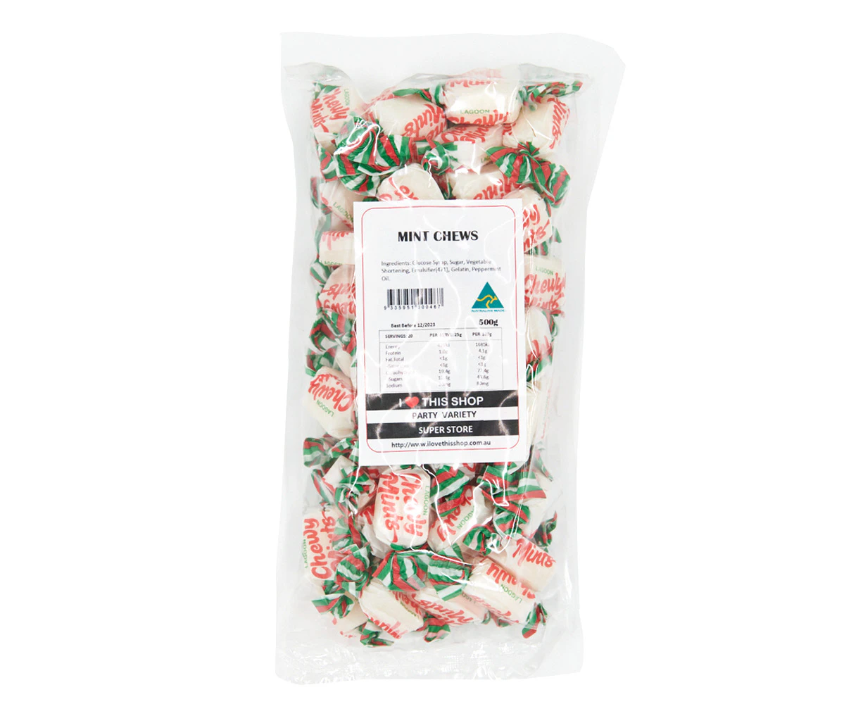 Mint Chews 500g