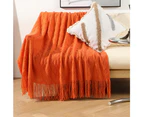 127x152cm Cozy Decorative Knit Woven Throw Blanket