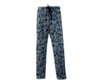 Men's Plush Fleece Pyjama Lounge Pants - Grey/Gorilla Gym