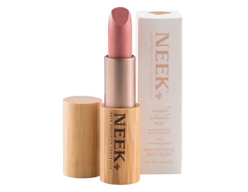 NEEK 100% Natural Vegan Lipstick Sweet About Me - Frost (4.5 g)