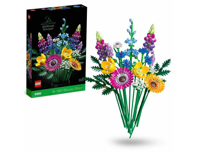 LEGO® Icons Wildflower Bouquet 10313 - Multi