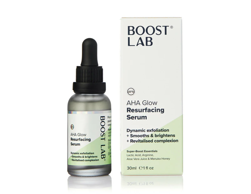 Boost Lab AHA Glow Resurfacing Serum 30ml