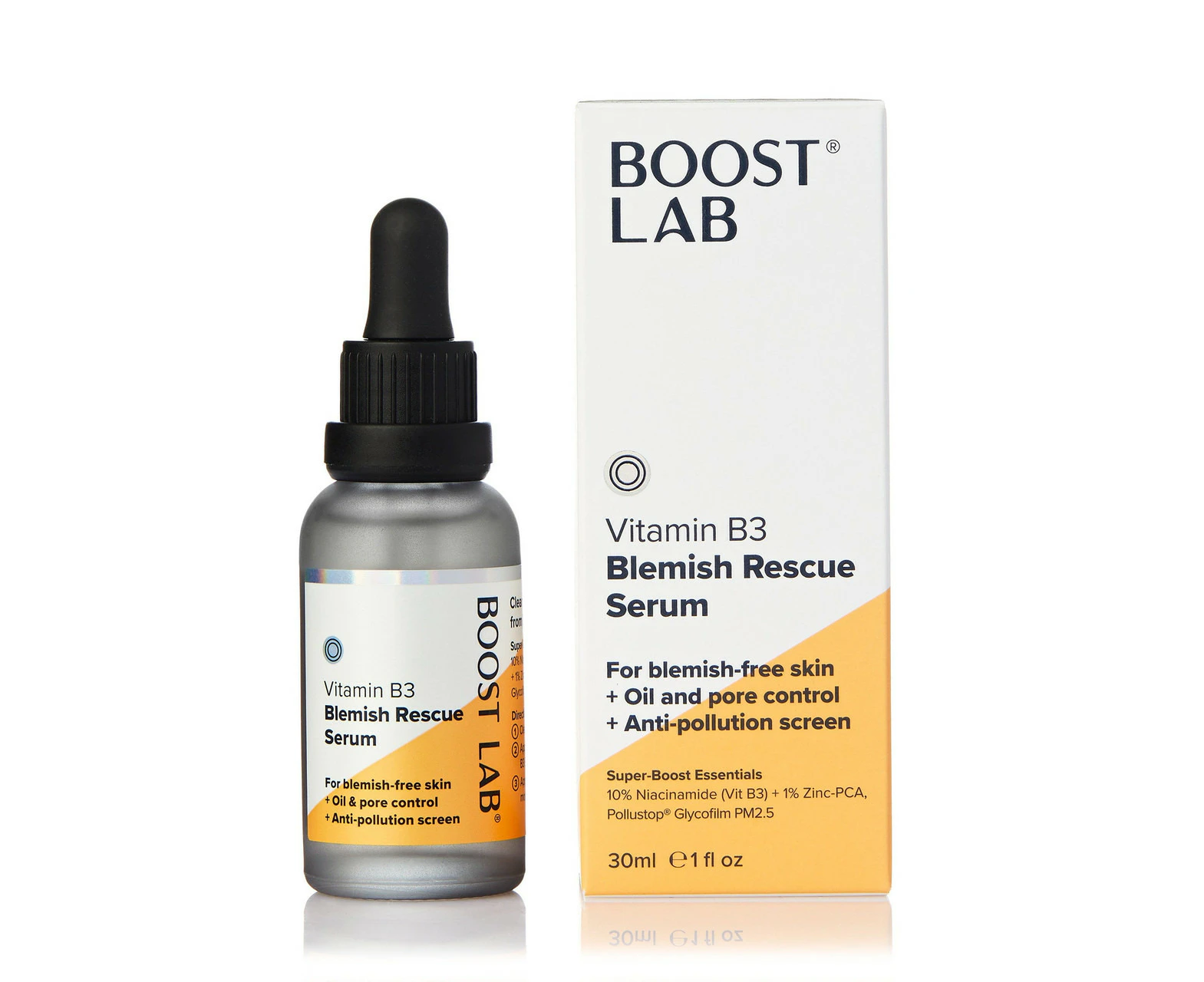 Boost Lab Vitamin B3 Blemish Rescue Serum 30ml