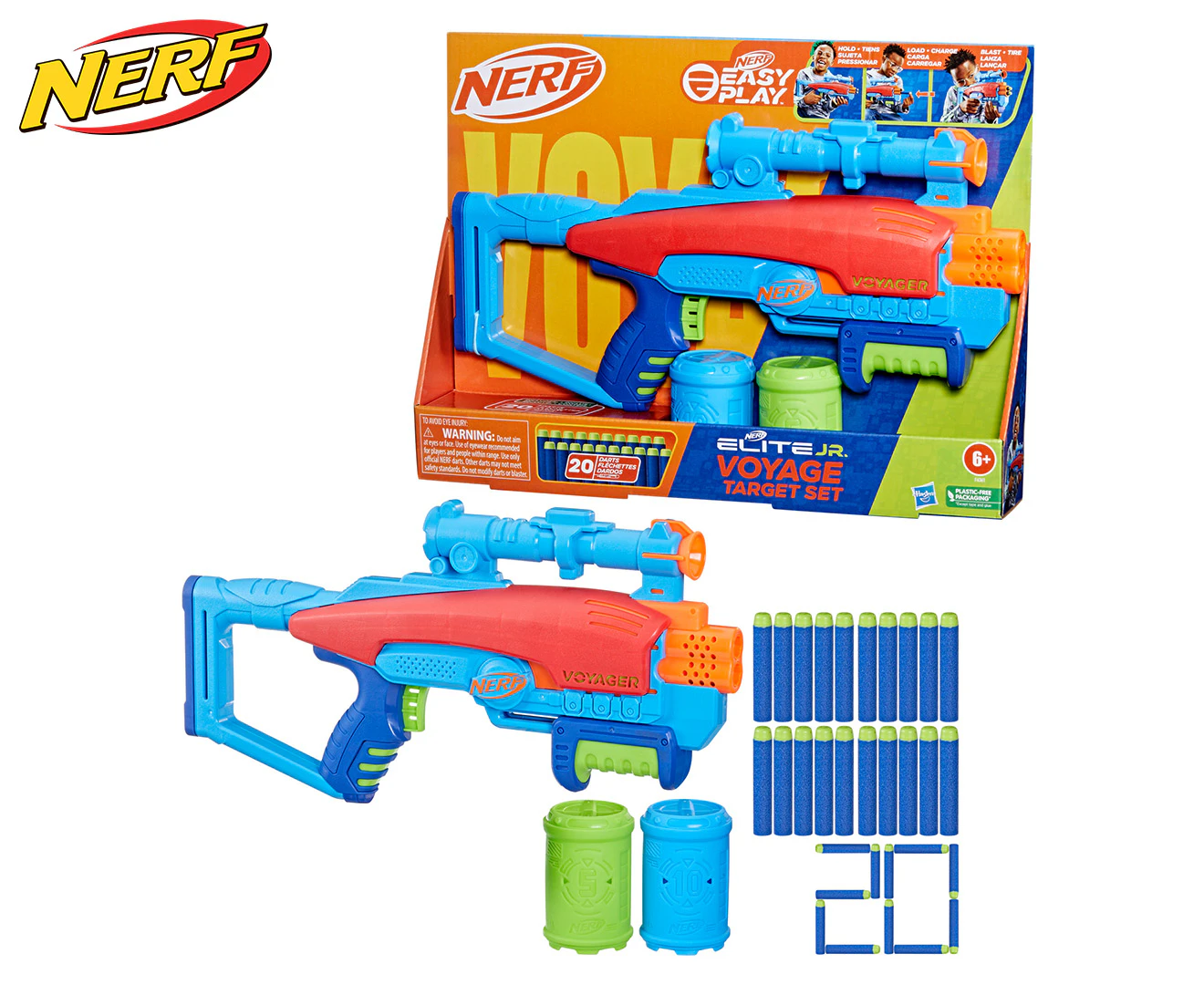 NERF Elite Junior Voyage Target Set