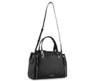 Calvin Klein Reyna Satchel Bag - Black