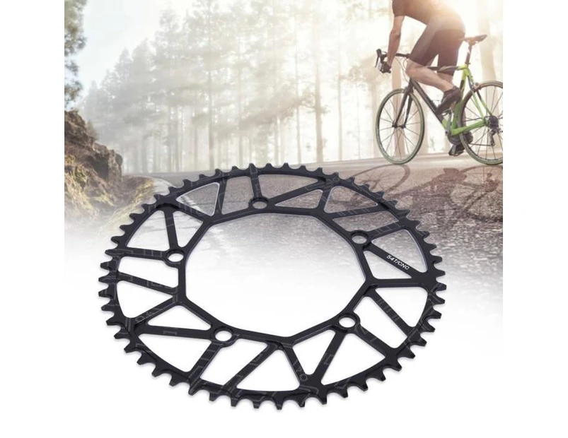 Bike Chainring Outer Positive And Negative Teeth 130Bcd Single Disc Crank 130Bcd 54T