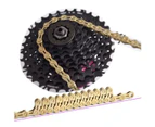 Bicycle Chain 116 Links Ultralight 9 Speed Road Mountain Bike Chain Bicycle Replacement Accessory