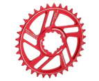 Oval Chainring Lebycle 34T Gxp Chainring Negative Positive Tooth 3Mm Offset For Direct Mount Chain Ring