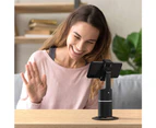 Auto Face Tracking Tripod, No App Required, 360° Rotation Face Body Phone Camera Mount Smart Shooting Phone Tracking Holder for Live Vlog Streaming Video