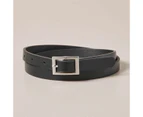 Target 2 Pack Skinny Core Waist Belts - Black