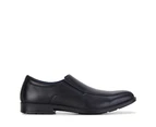 Clarks Boy's Berkley School Shoes - Black