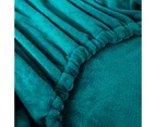Thermal 240GSM Super Warm Microplush Sheet Set | Polar Fleece Style Premium Warm Sheets | 5 Sizes - 4 Colours - Midnight