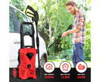 Advwin 2000W 3500PSI Electric High Pressure Washer 5M Hose Red