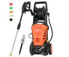 Advwin 2500W 4000PSI Electric High Pressure Washer 10M Hose Orange