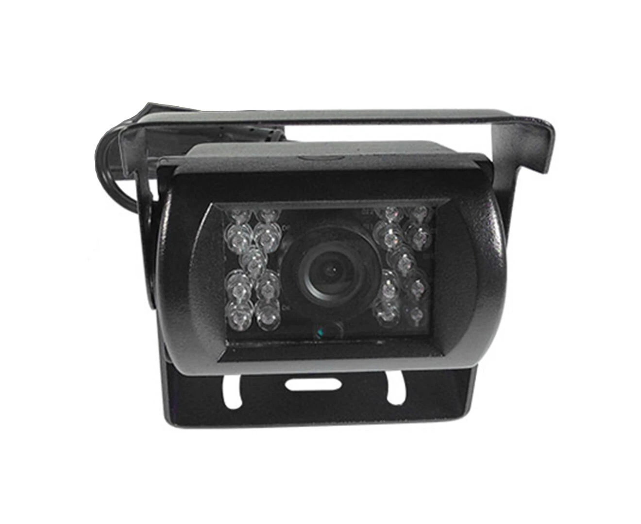 Elinz Heavy Duty CCD IR 12V/24V Colour reversing camera BLACK