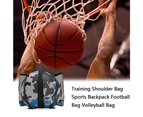 Basketball Bag Football Volleyball Softball Sports Ball Bag Holder Carrier+Adjustable Shoulder Strap
