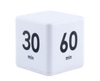 Cube Timers Gravity Sensor Flip Timer Kids Timer Workout Timer And Game Timer For Time-White