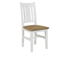 Leura Belle Large Rustic Dining Chair - Rustic Look Timber - Dining Chairs