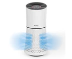 Beldray 31.5x28x18cm Total Air Purifier w/ Night Light Lightweight/Compact