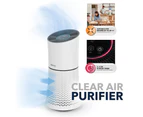 Beldray 31.5x28x18cm Total Air Purifier w/ Night Light Lightweight/Compact