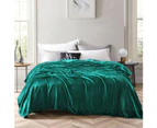750GSM Ultra Warm Winter Thermal Blanket | Mink Blankets Soft Plush Feel | 2 Sizes - 6 Colours - Teal