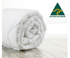 100% Merino Wool Summer Light 200GSM Quilt | Australian Made Wool Doona | 100% Cotton Cover | 5 Sizes