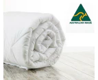 100% Merino Wool 700GSM Quilt - Ultra Warm Winter Weight  | Australian Made Wool Doona | 100% Cotton Cover | 5 Sizes