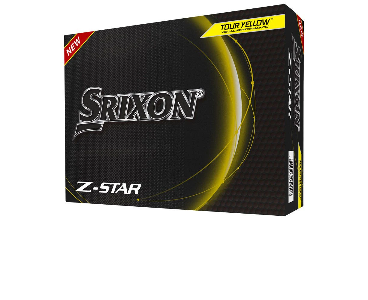 Srixon 2023 Z-Star Golf Balls - Yellow