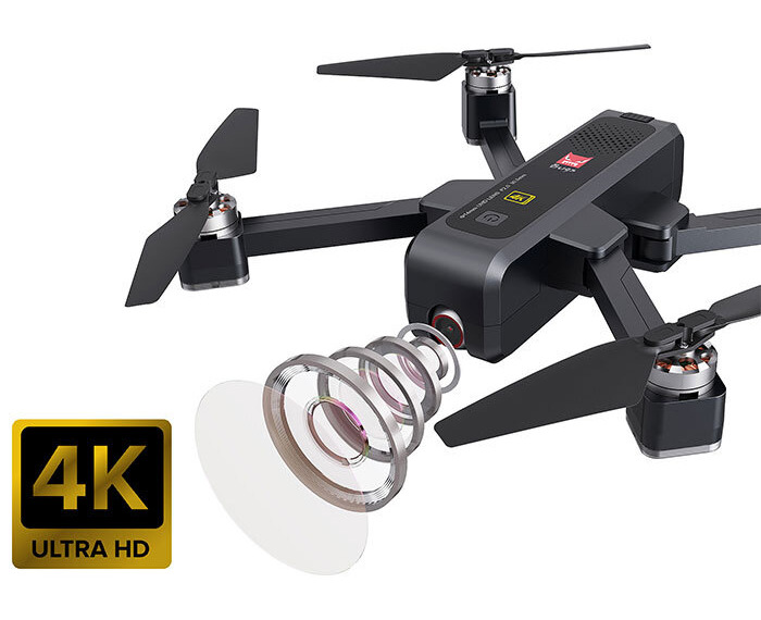 cis bugs 4k camera brushless fpv gps quadcopter drone