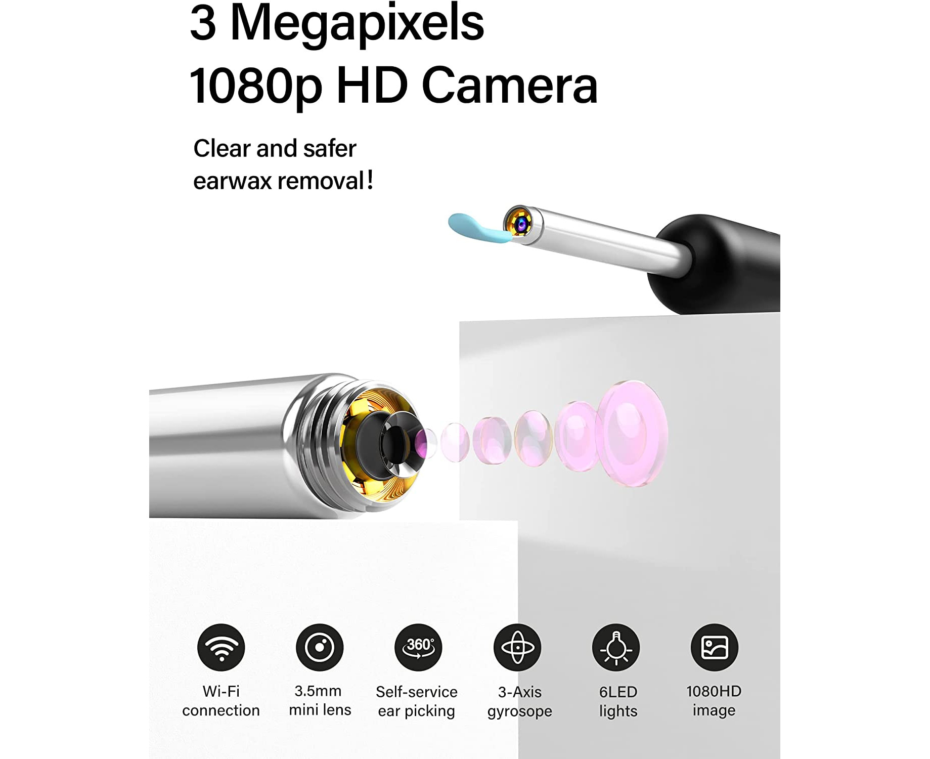 endoscope for ear wax