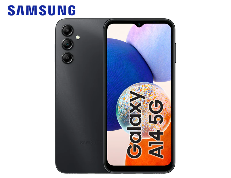 Samsung Galaxy A14 5G 128GB Smartphone Unlocked - Black